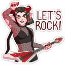 Набор стикеров «Асмодея и Деймония»