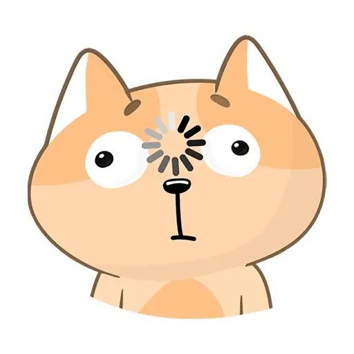 Стикер «Милый котик-9»