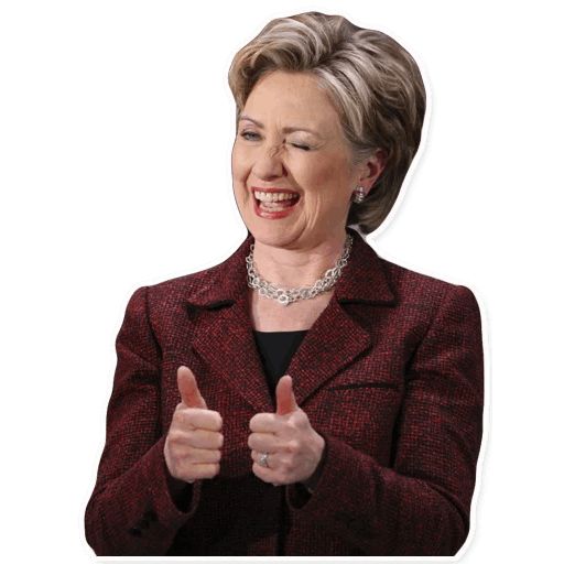 Стикер «Хилари Клинтон-2»