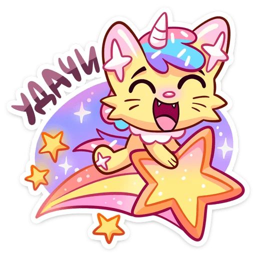 Стикер «Новый Кэнди Кэт-10»