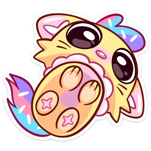 Стикер «Новый Кэнди Кэт-11»