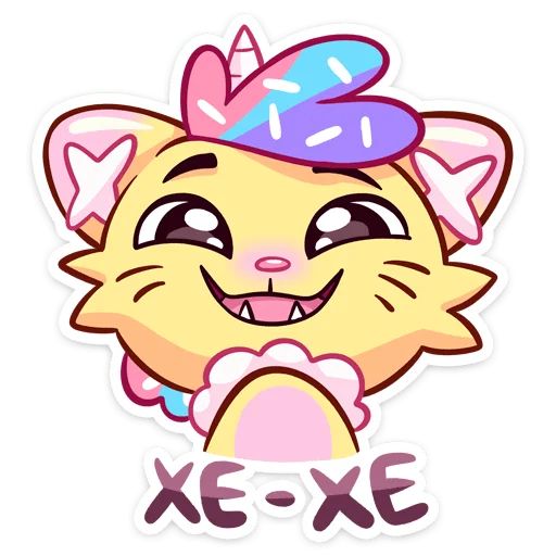 Стикер «Новый Кэнди Кэт-12»