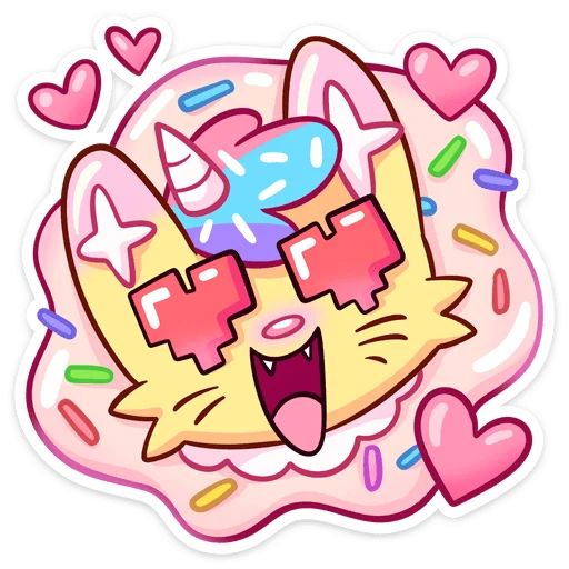 Стикер «Новый Кэнди Кэт-2»