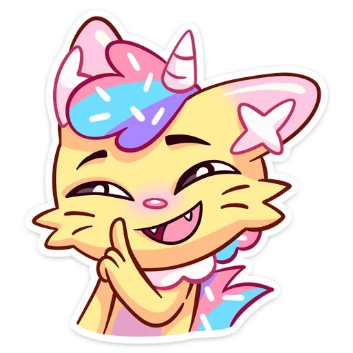 Стикер «Новый Кэнди Кэт-3»