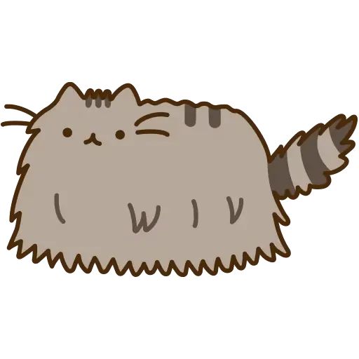 Как нарисовать кошку пушинку