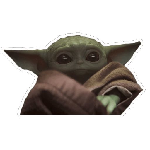 Стикер «Baby Yoda-1»