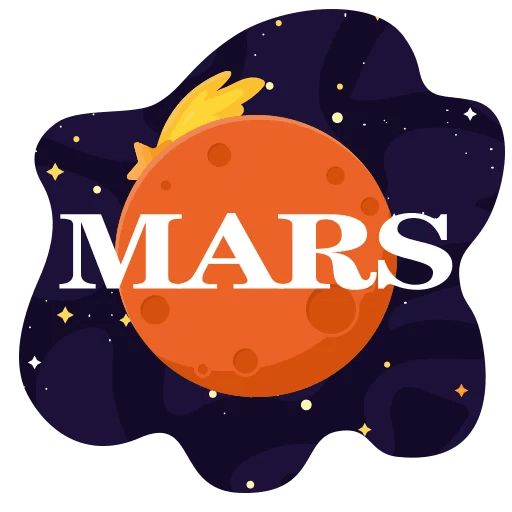 Стикер «Марсик-10»