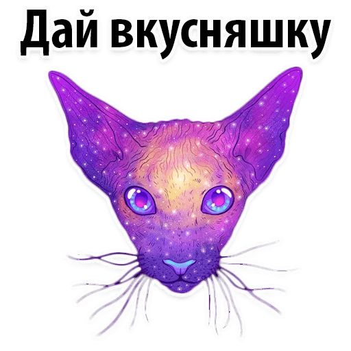 Стикер «Космические Коты-11»
