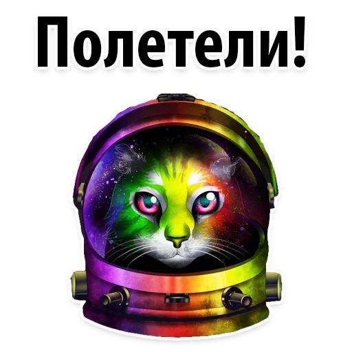 Стикер «Космические Коты-5»