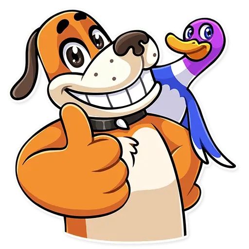 Стикер «Duck Hunt-3»