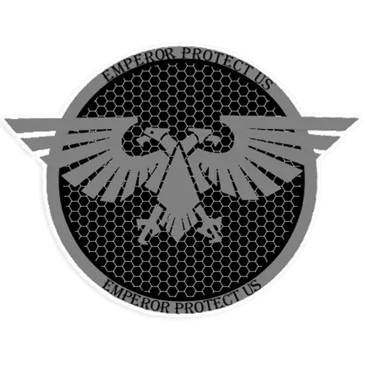 Стикер «Warhammer 40k - Деградач-2»