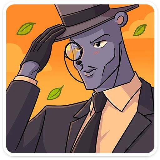 Стикер «Мистер Крыс-2»