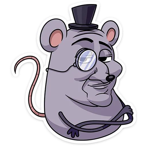 Стикер «Мистер Крыс-7»