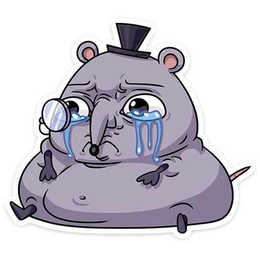 Стикер «Мистер Крыс-9»