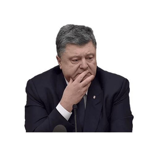 Стикер «Пётр Порошенко-3»