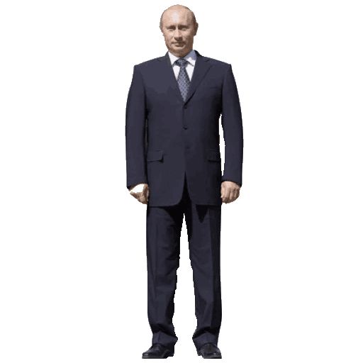 Стикер «Путин-1»