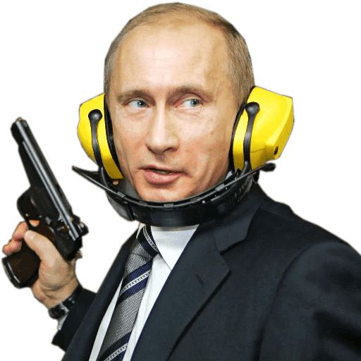 Стикер «Путин-5»
