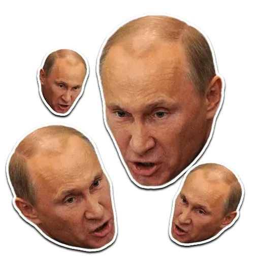 Стикер «Путин-8»