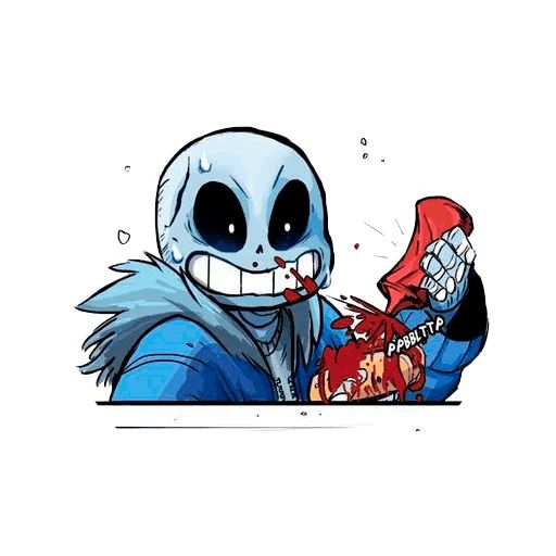 Стикер «Sans Undertale-11»