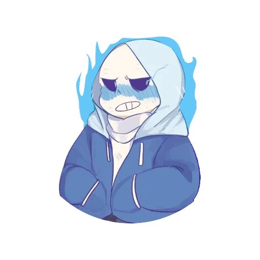 Стикер «Sans Undertale-4»