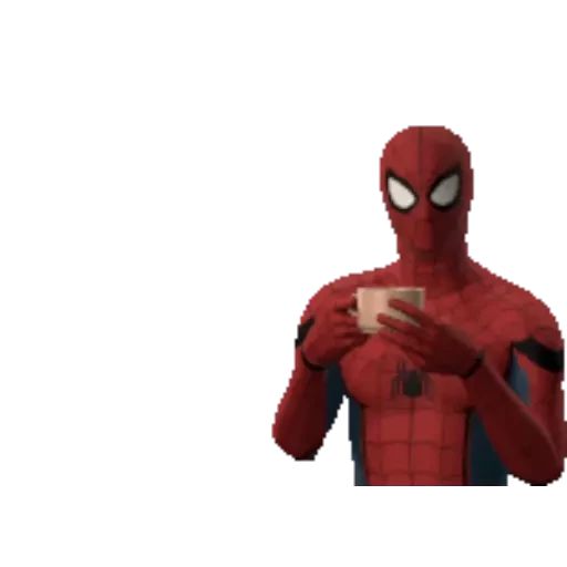 Набор анимированных стикеров для Telegram «Человек паук»