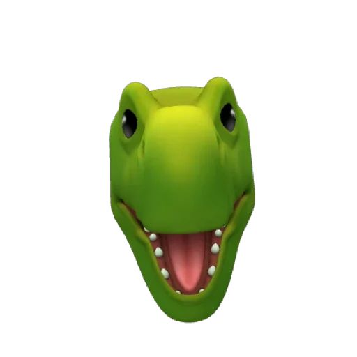 Стикер «Динозавр мемоджи-10»