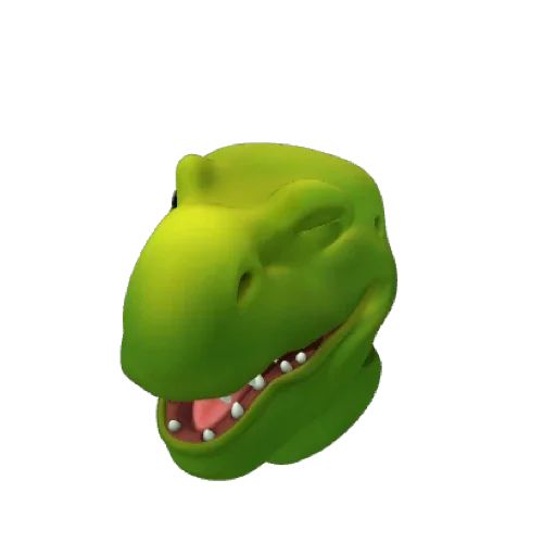 Стикер «Динозавр мемоджи-12»