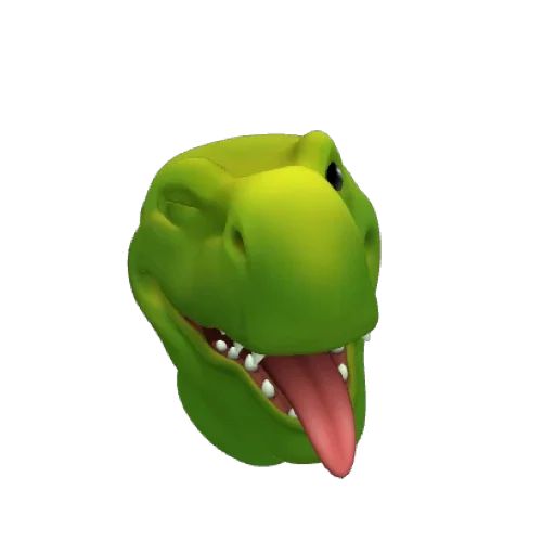 Стикер «Динозавр мемоджи-7»