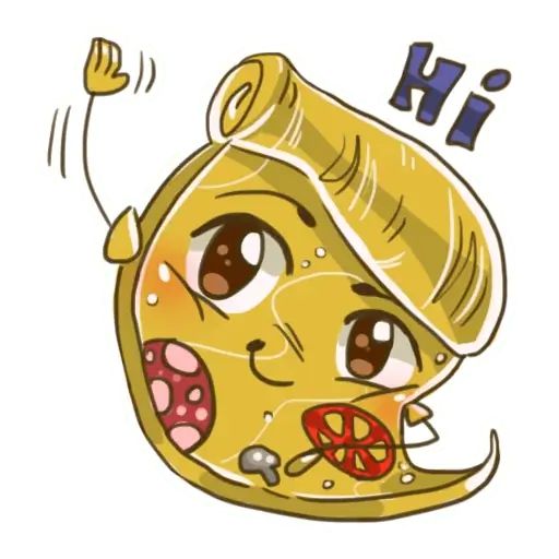 Набор стикеров для Telegram «Пицца»
