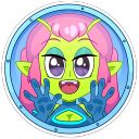 Набор стикеров «Мёрси»