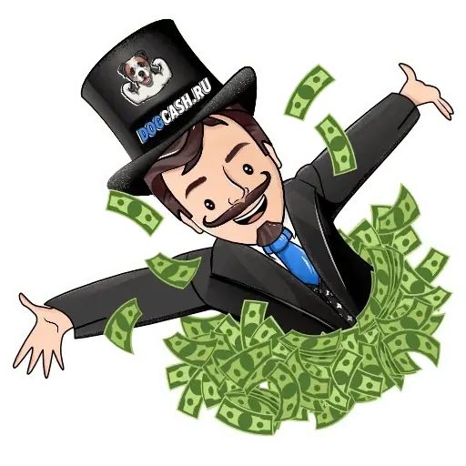 Стикер «DOGCASH.RU-3»