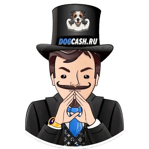 Стикер «DOGCASH.RU-5»