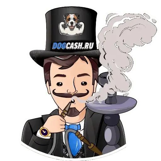 Стикер «DOGCASH.RU-6»