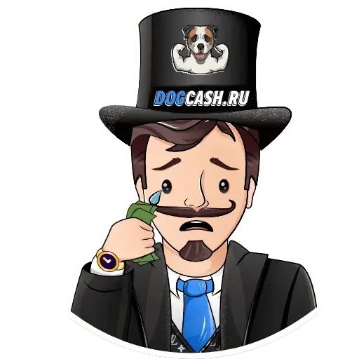 Стикер «DOGCASH.RU-7»