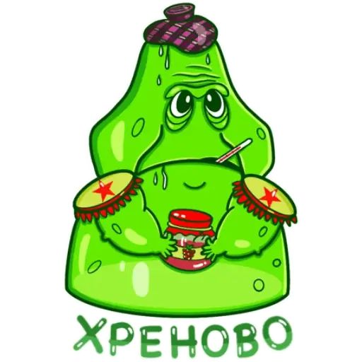 Стикер «Женераль Желешка-3»