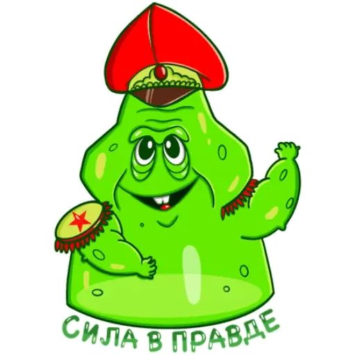 Стикер «Женераль Желешка-7»