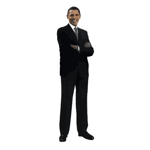 Стикер «Обама-1»
