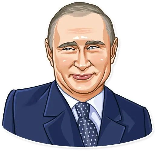 Стикер «Путин-8»