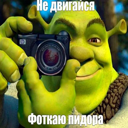 Стикер «Шрек-8»