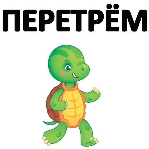 Стикер «Черепашка Ниндзя-6»