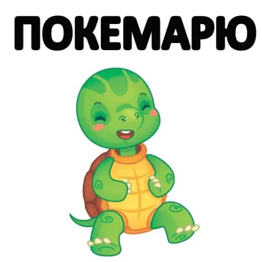 Стикер «Черепашка Ниндзя-9»