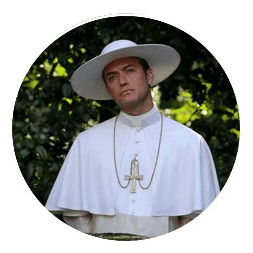Стикер «Молодой Папа-6»