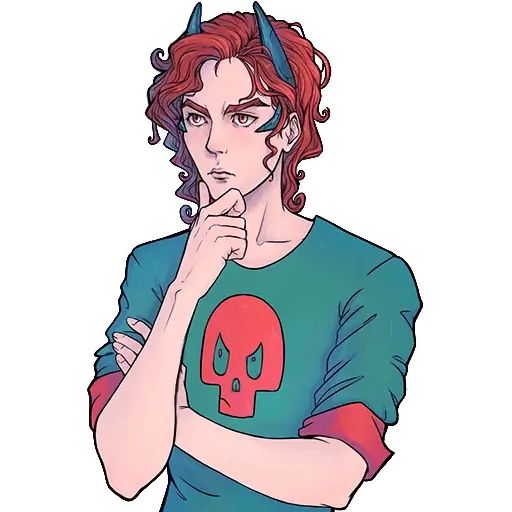 Стикер «Play the Devil not God-3»
