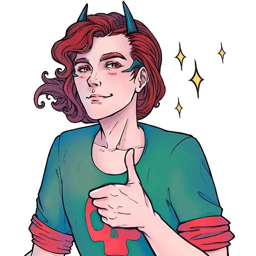 Стикер «Play the Devil not God-4»