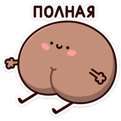 Стикер «Попкинс Мокка-1»
